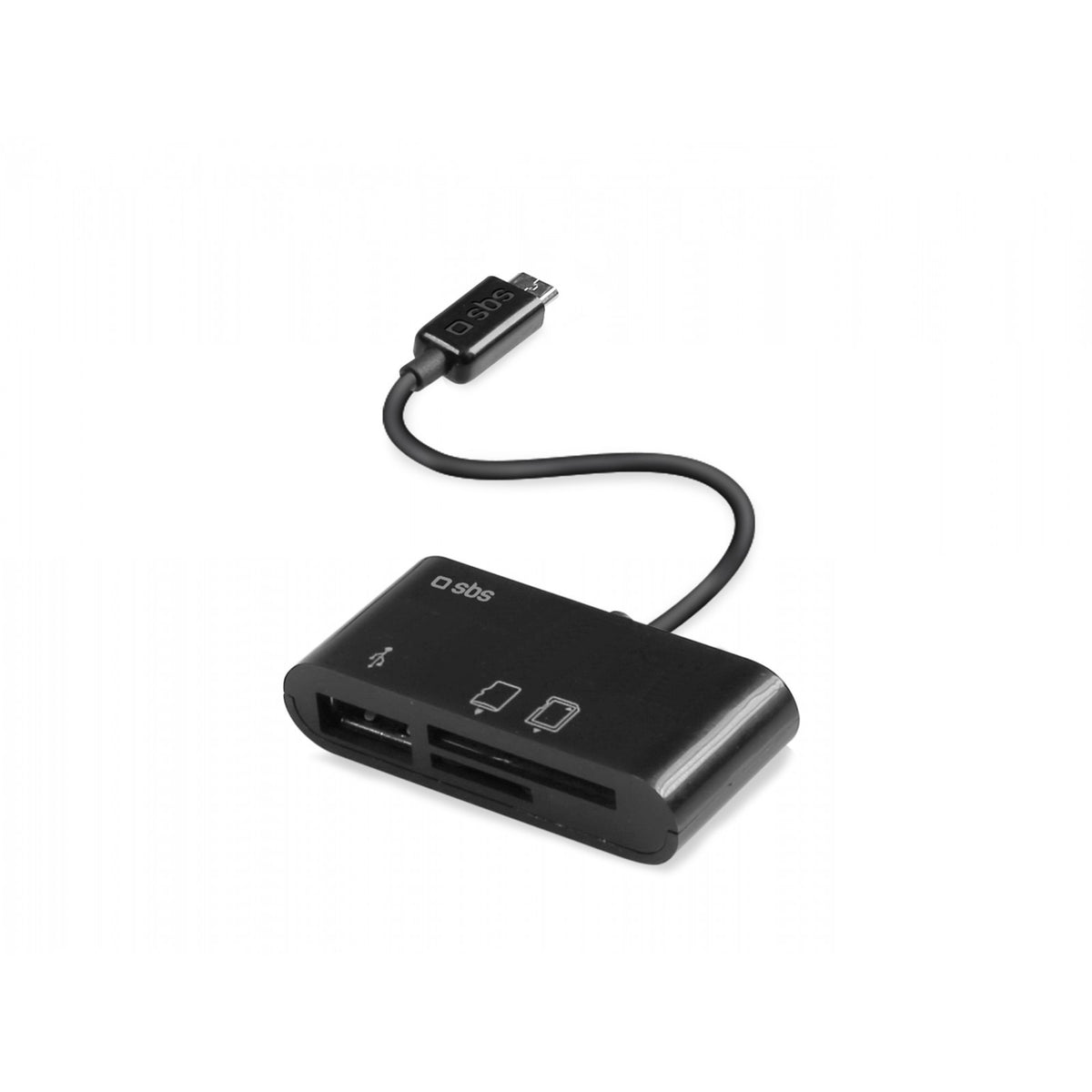 Cable otg y lector de tarjetas para Tablet y Smartphone