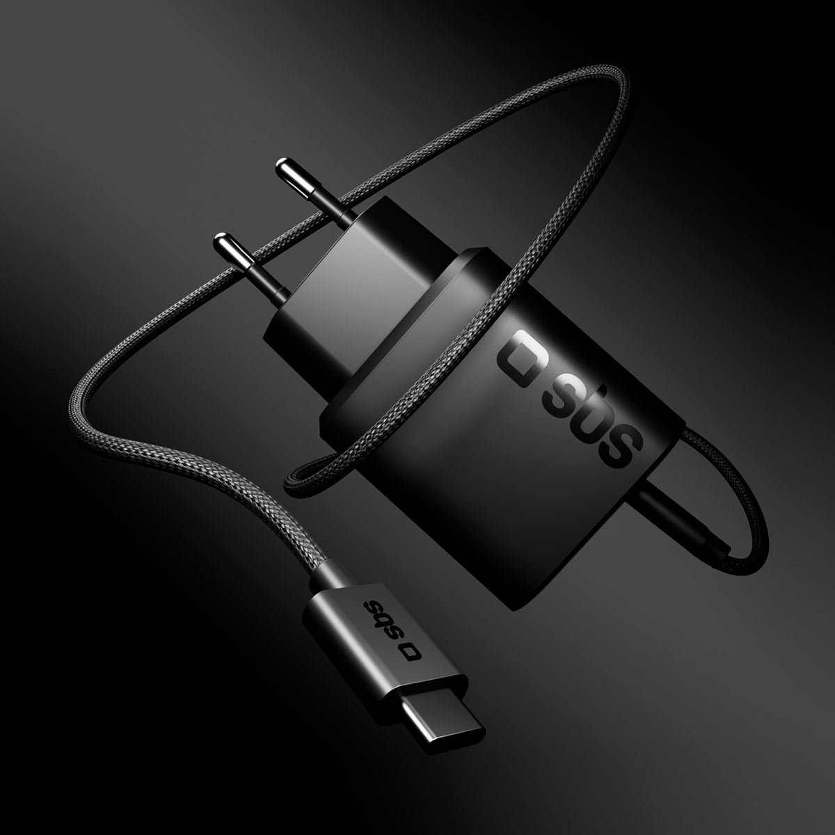 Kit charge 45W PD avec câble USB‑C 2 m