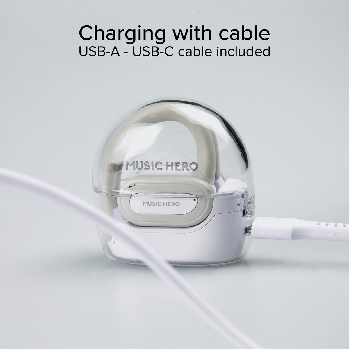 Auriculares OWS con arcos tipo diadema integrados