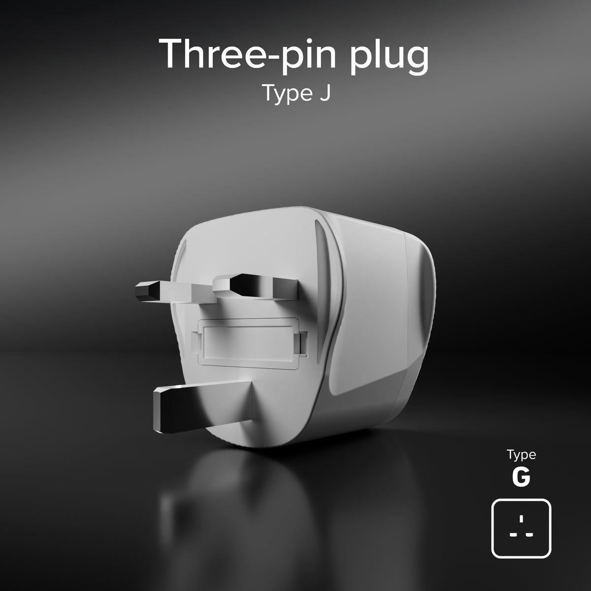 Adattatore da Viaggio Universale Tipo G – Spina UK