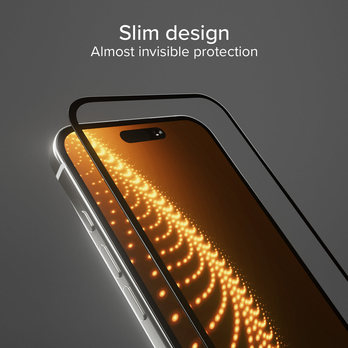 Ultra-widerstandsfähiges Schutzglas für iPhone 17 mit D3O-Technologie und Applikator