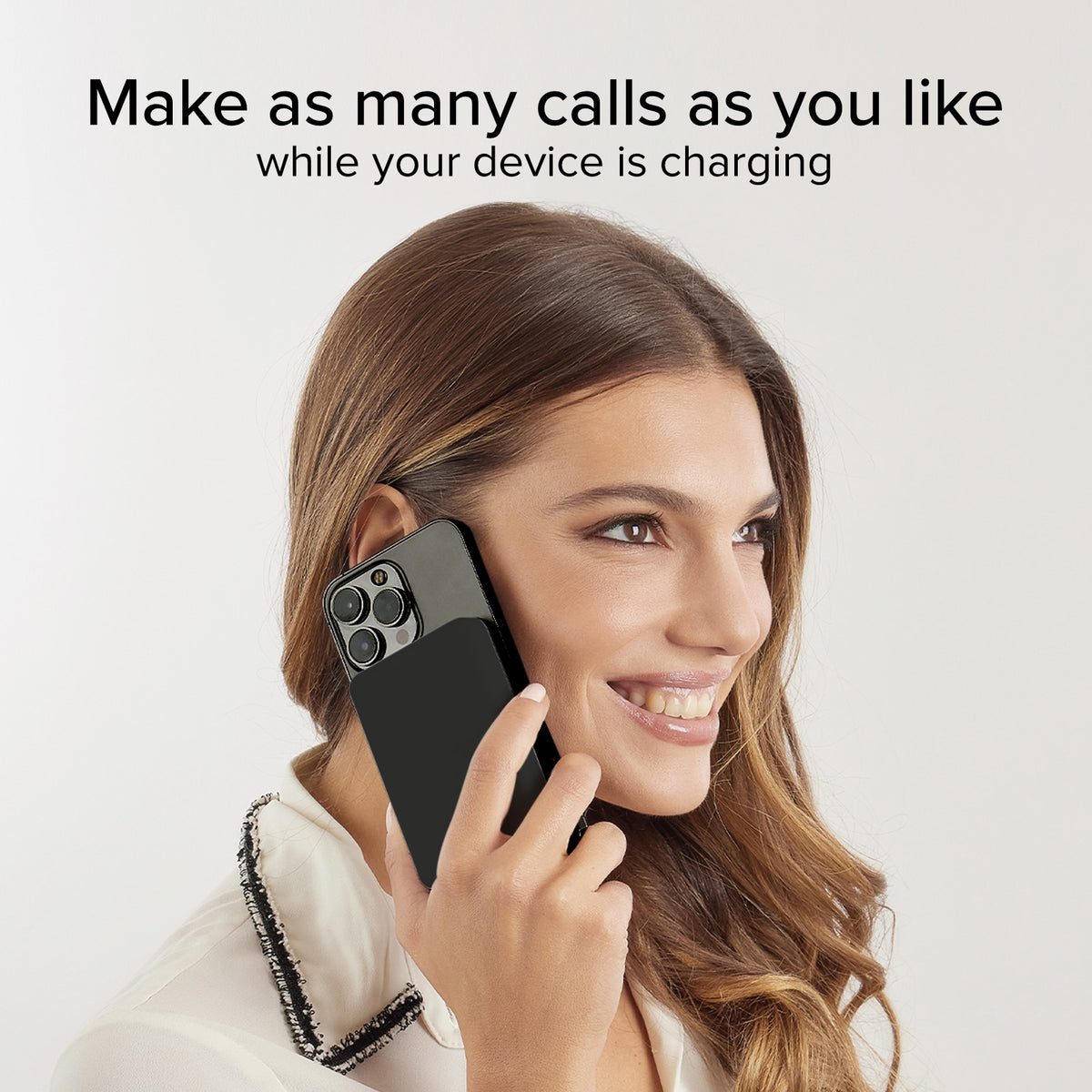 5000 mAh kabellose magnetische Powerbank