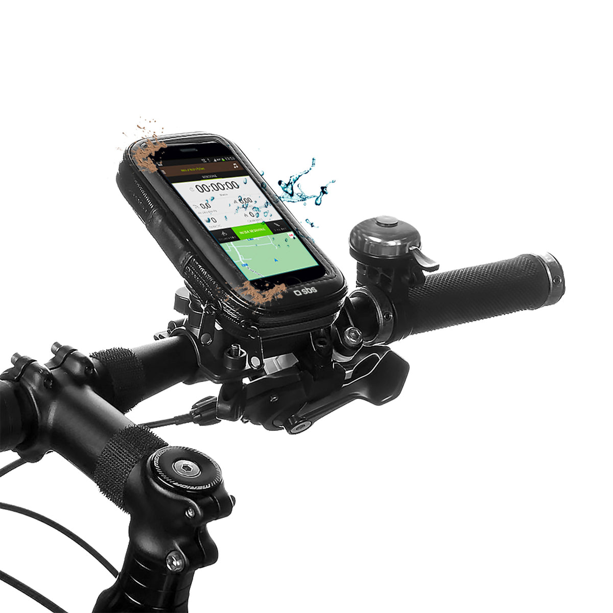 Bike holder for smartphone up to 5,5"