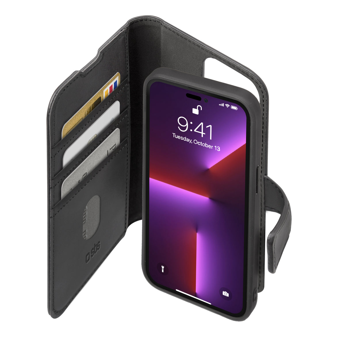 Book case with removable cover for iPhone 14 Pro Max