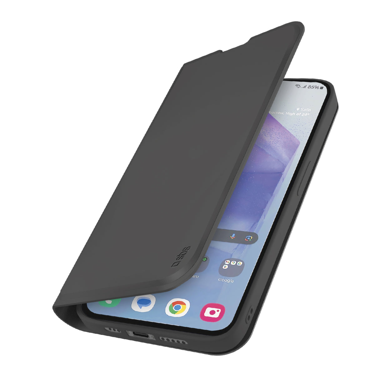 Wallet Smooth Case for Samsung Galaxy A55