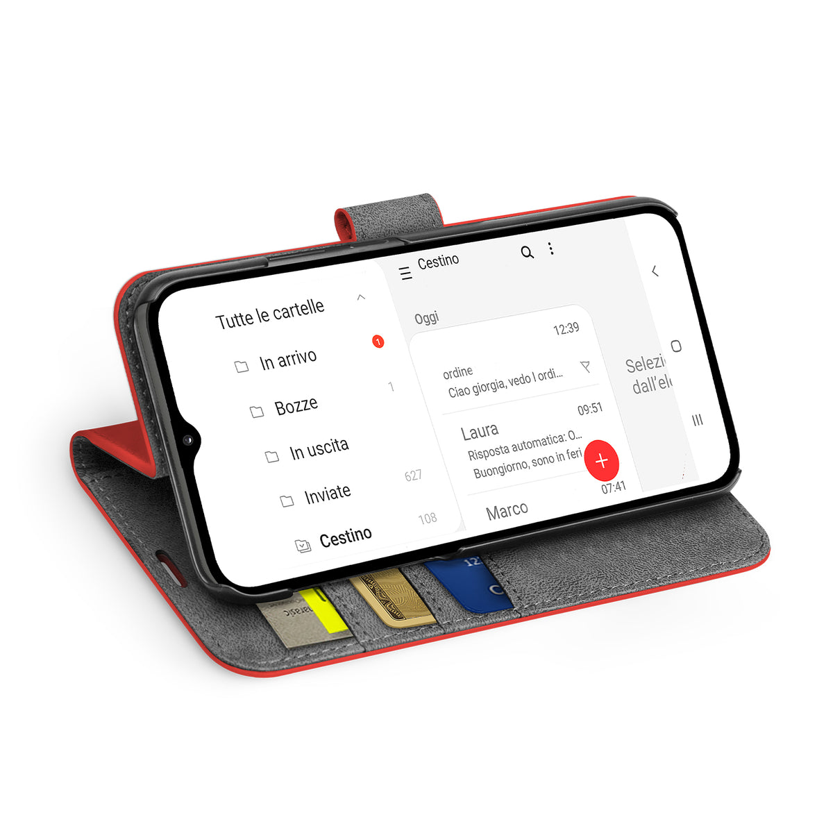 Étui de protection Book Wallet avec fonction stand pour Samsung Galaxy A13 5G