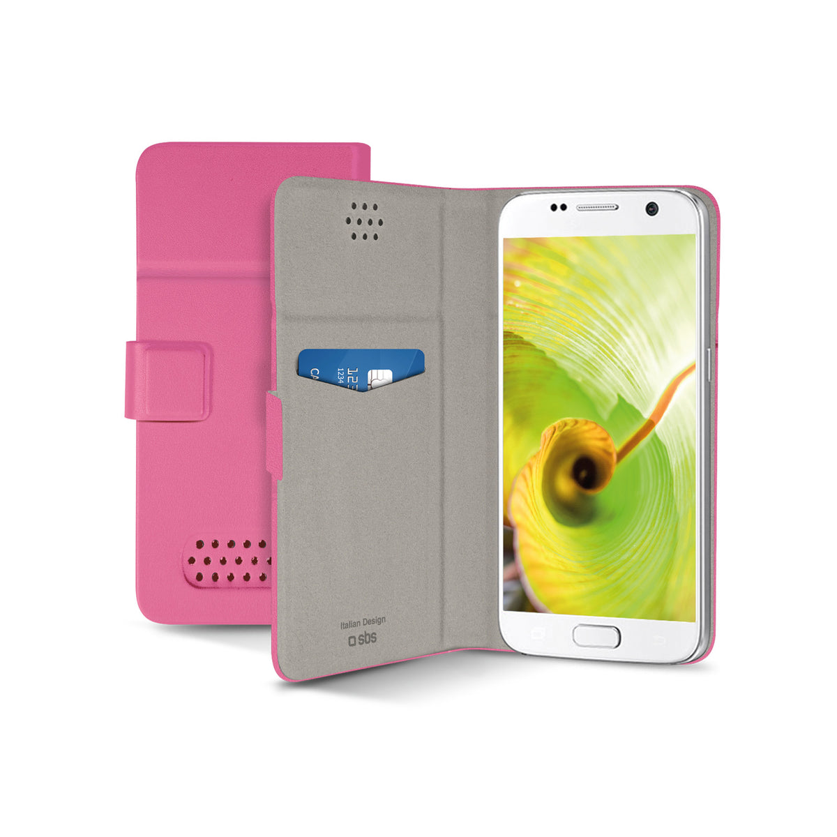 Hülle Bookslim Universal für Smartphones bis zu 5''