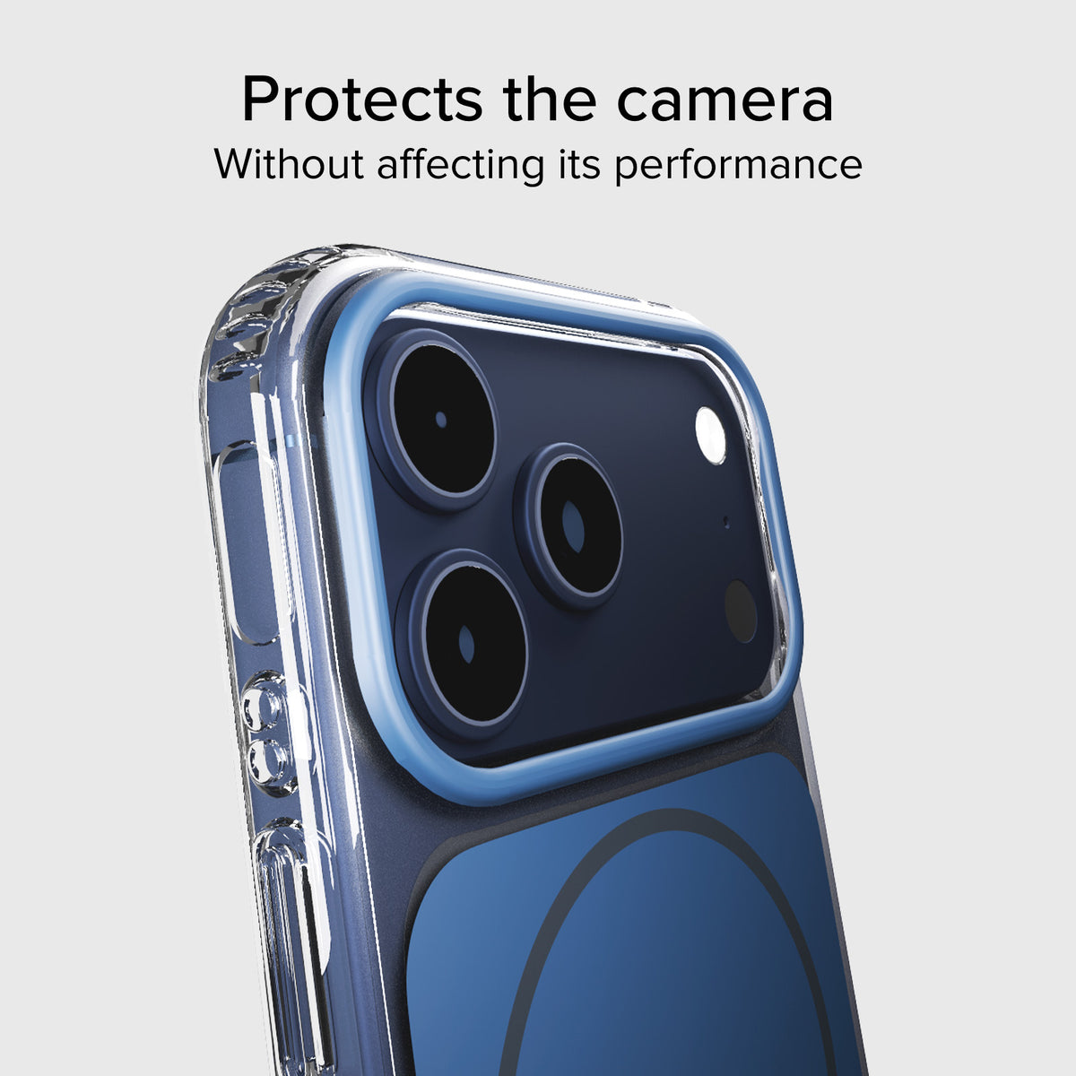 Cover magnetica compatibile con MagSafe con angoli antiurto per iPhone 17 Pro