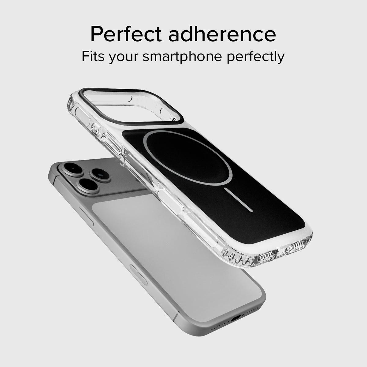 Cover magnetica compatibile con MagSafe con angoli antiurto per iPhone 17 Pro