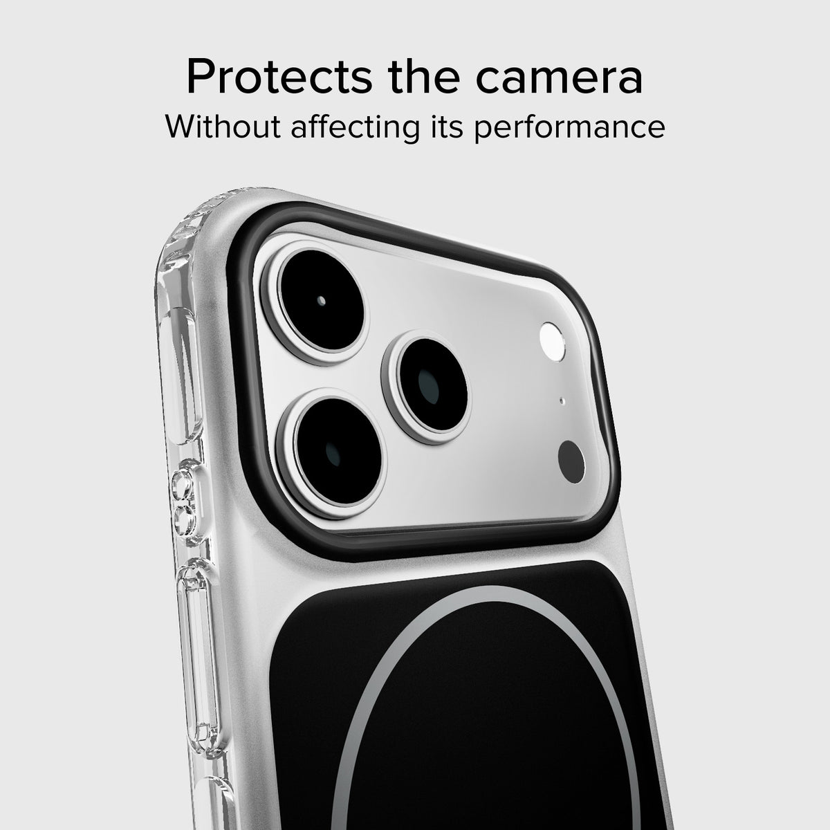 Cover magnetica compatibile con MagSafe con angoli antiurto per iPhone 17 Pro