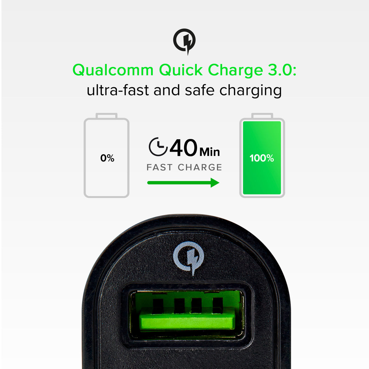USB car charger - Quick Charge