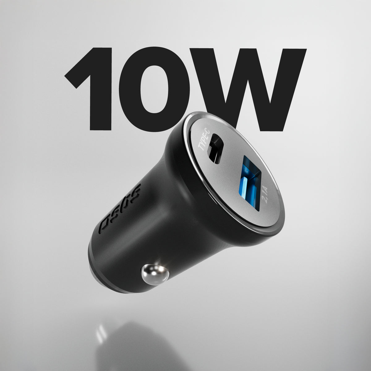 Typ C - USB KFZ-Ladegerät von 2.1A