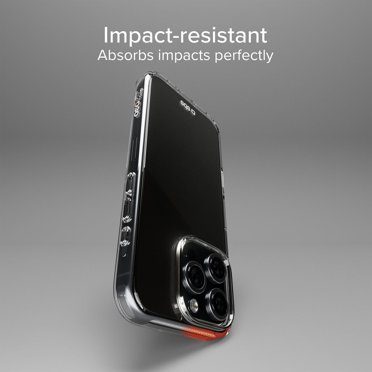 Extrem widerstandsfähiges Cover für iPhone 16 Pro Max mit D3O-Technologie