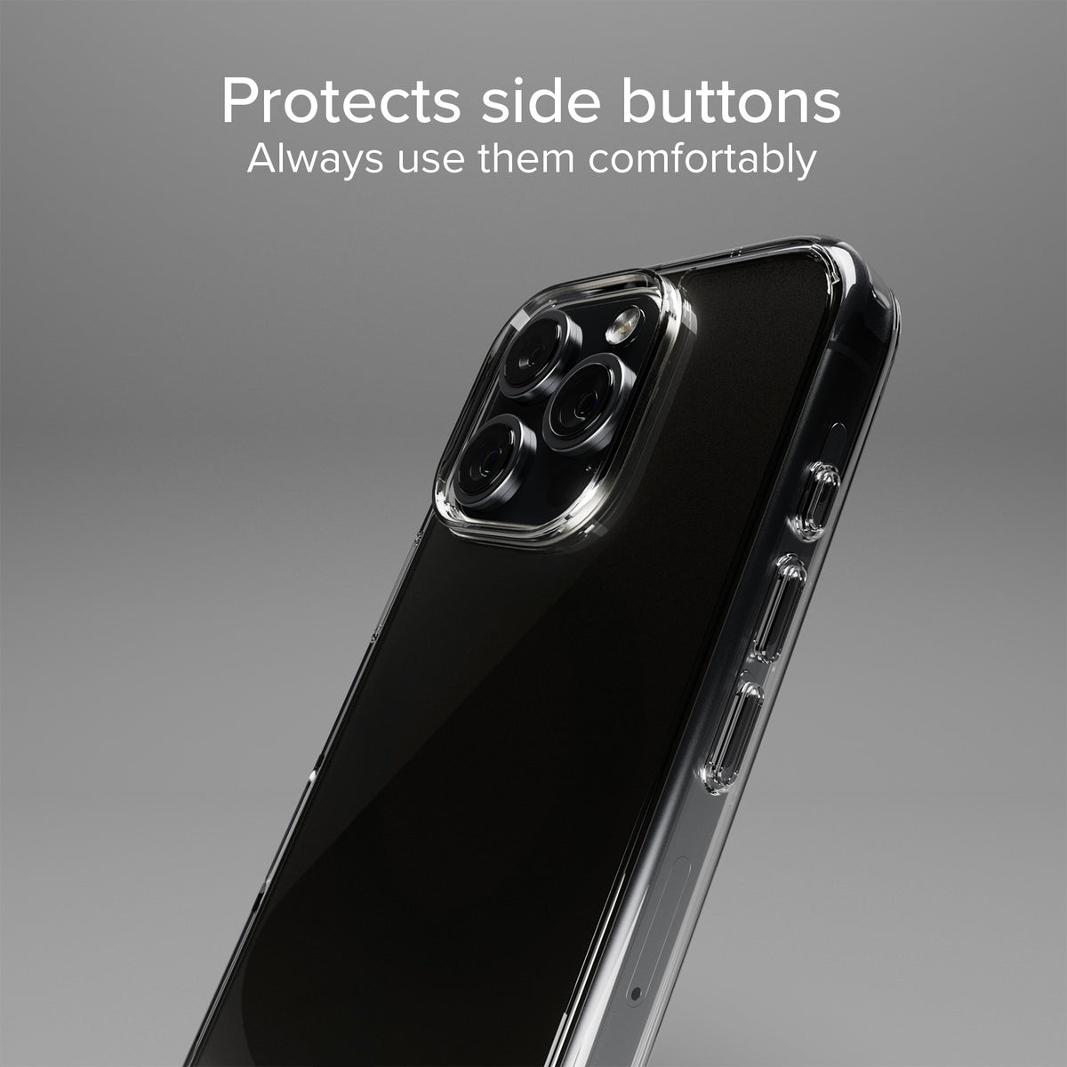Extrem widerstandsfähiges Cover für iPhone 16 Pro Max mit D3O-Technologie