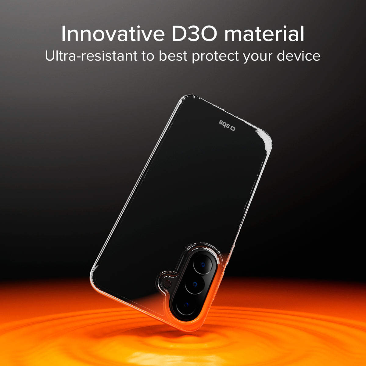 Extrem widerstandsfähiges Cover für Samsung A57 mit D3O-Technologie