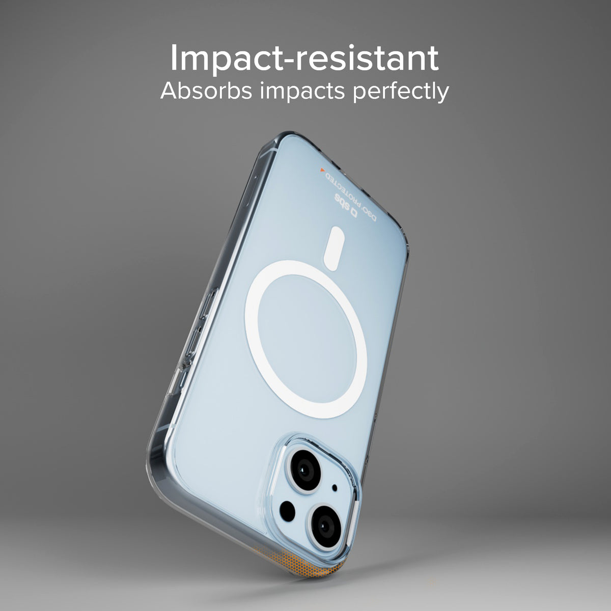 Cover ultraresistente per iPhone 14/13 con tecnologia D3O