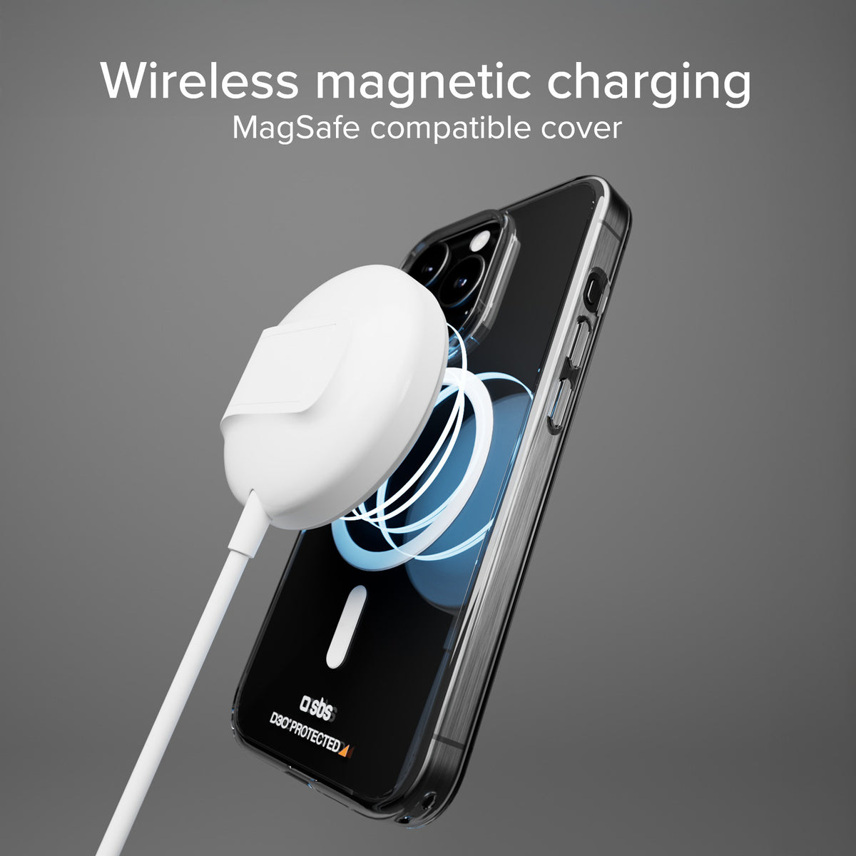 Extrem widerstandsfähiges Cover für iPhone 15 Pro mit D3O-Technologie