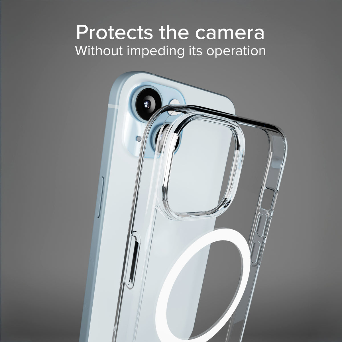 Ultra-strong case for iPhone 15 Plus with D3O technology