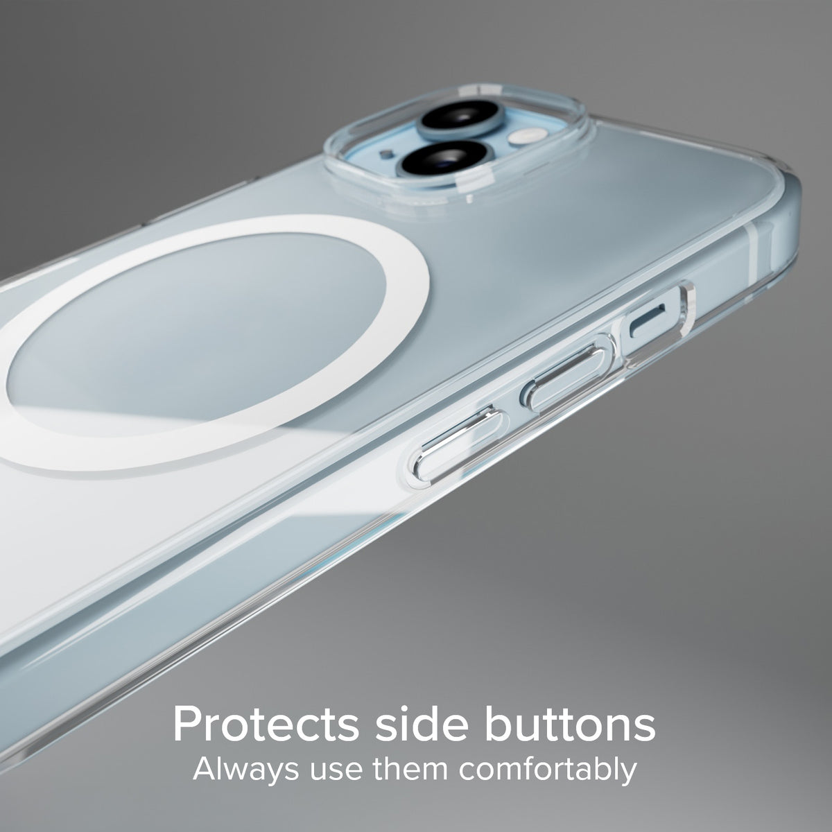 Ultra-strong case for iPhone 15 Plus with D3O technology
