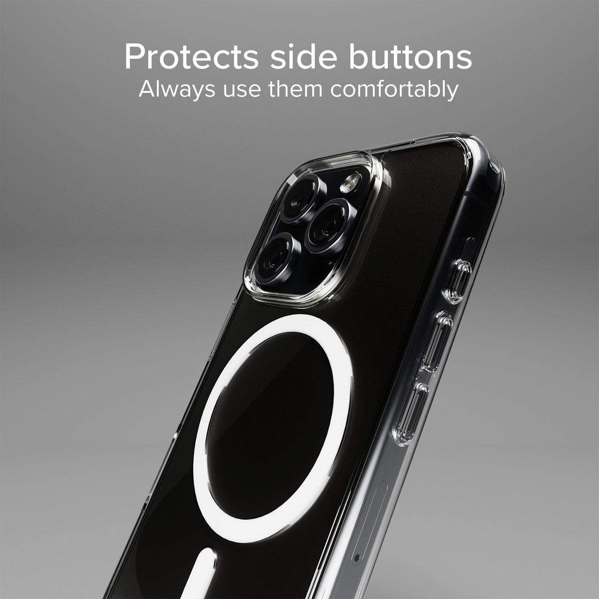 Extrem widerstandsfähiges Cover für iPhone 16 Pro Max mit D3O-Technologie