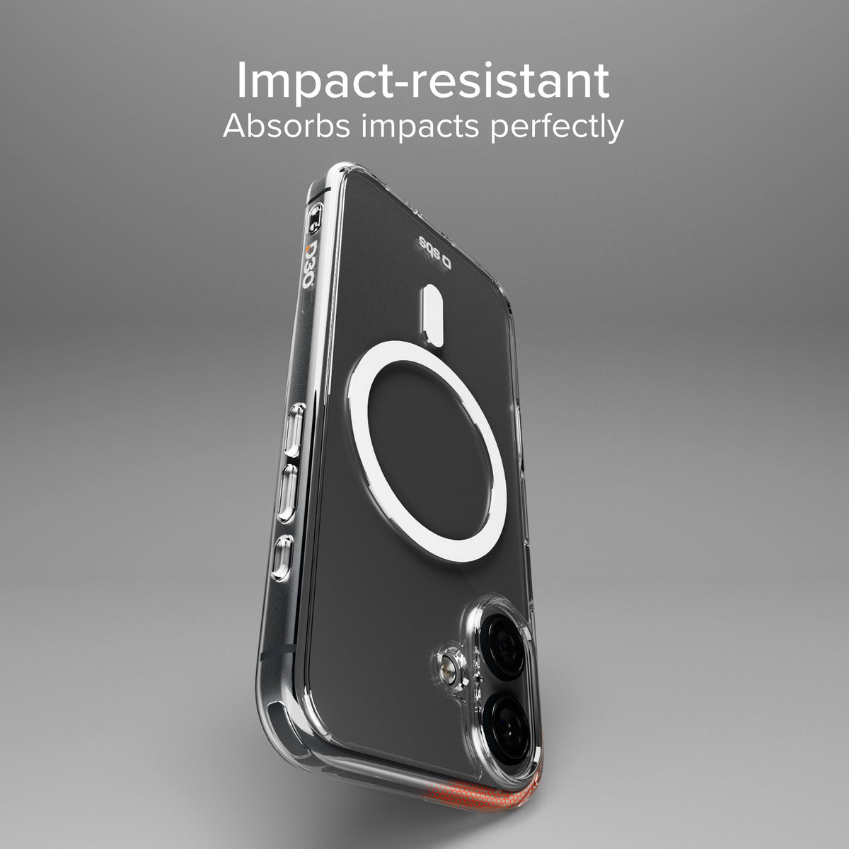 Coque ultra-résistante pour iPhone 16 Plus avec technologie D3O