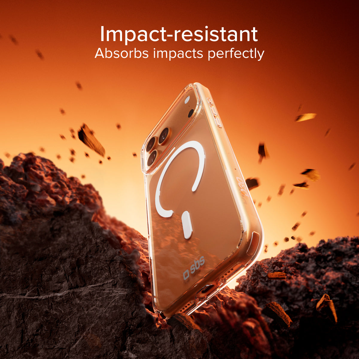 Coque ultra-résistante pour iPhone 17 Pro avec technologie D3O