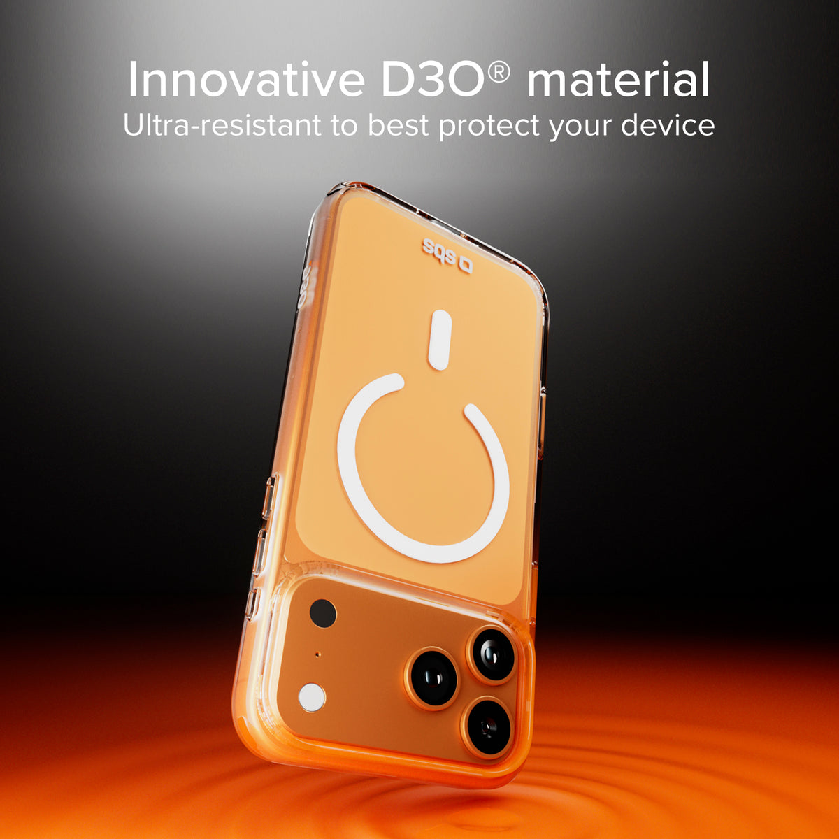 Coque ultra-résistante pour iPhone 17 Pro avec technologie D3O