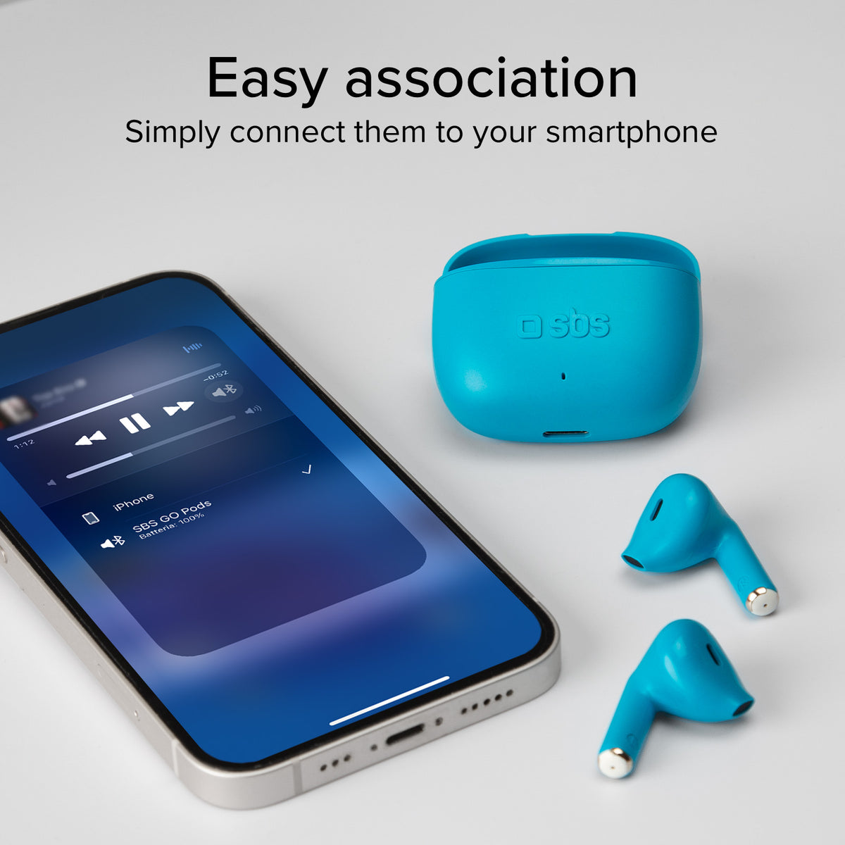 Auriculares TWS semi in-ear