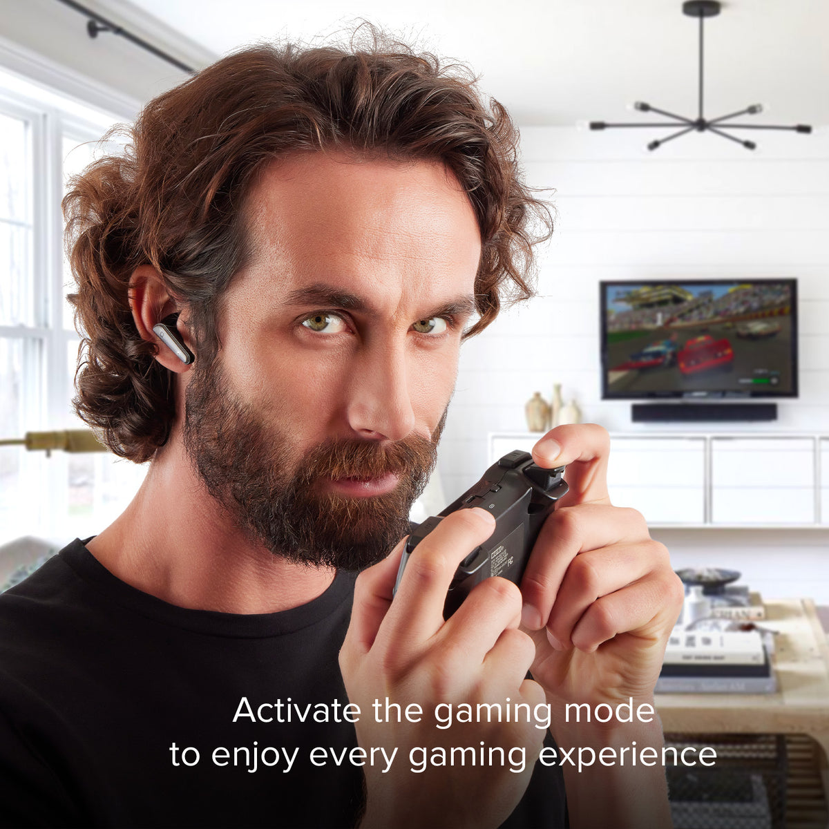 Twin Space – Kabellose TWS-Ohrhörer mit Gaming-Funktion