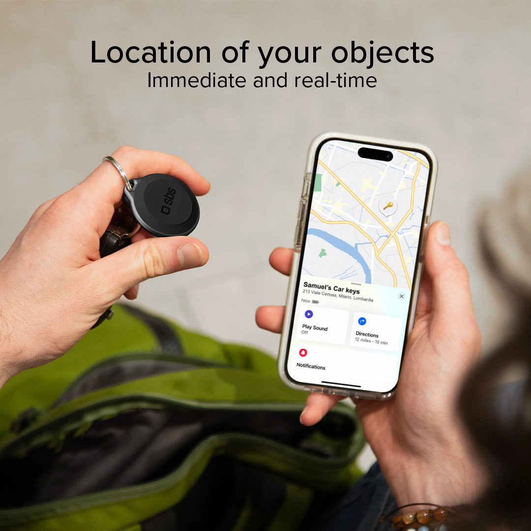 Wasserfester Objektsucher, kompatibel mit Apple Find My