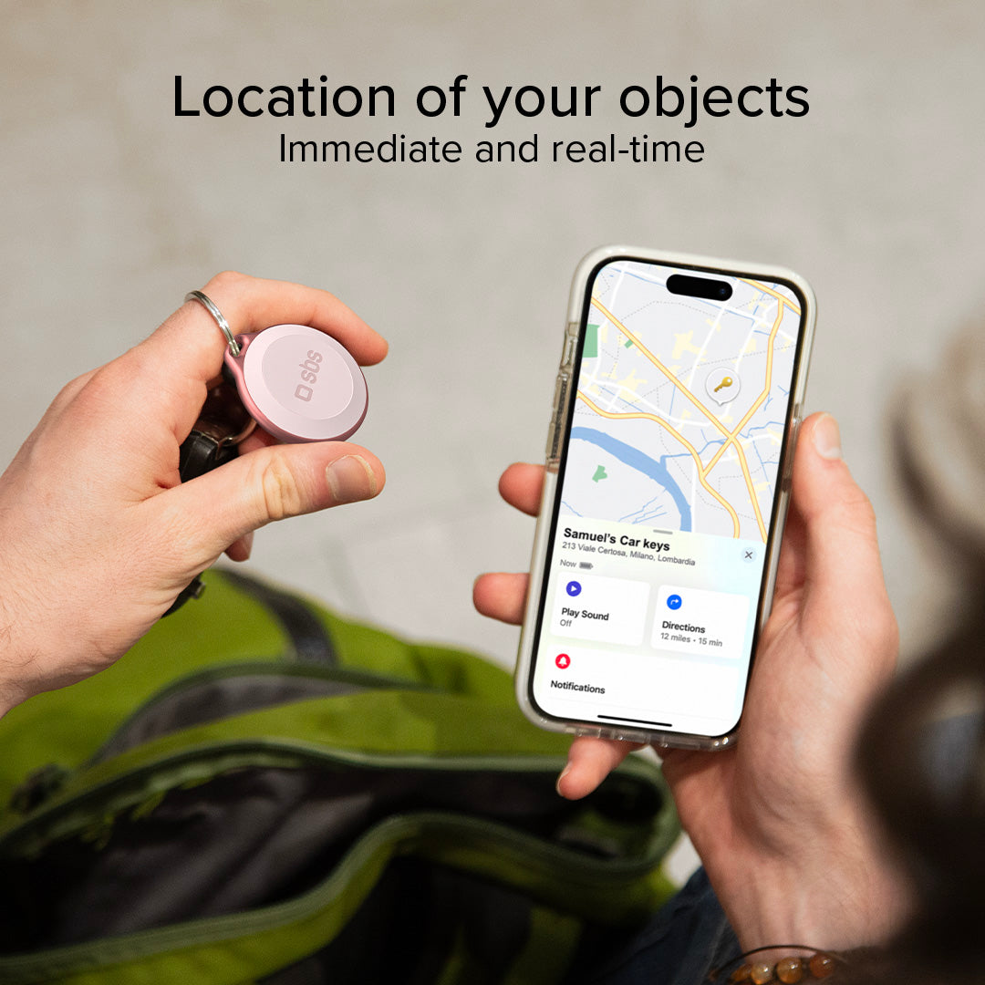 Wasserfester Objektsucher, kompatibel mit Apple Find My