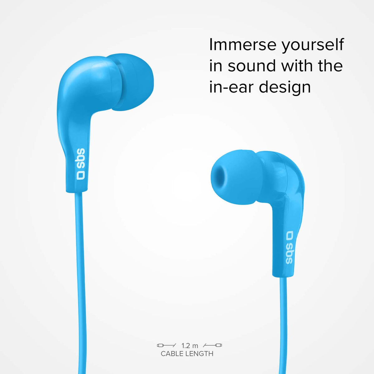 Auriculares in ear Studio Mix 10, jack 3,5 mm con micrófono y tecla de respuesta