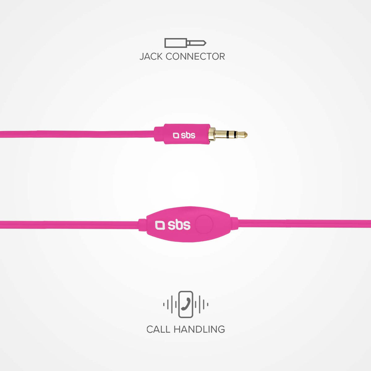 Auriculares in ear Studio Mix 10, jack 3,5 mm con micrófono y tecla de respuesta