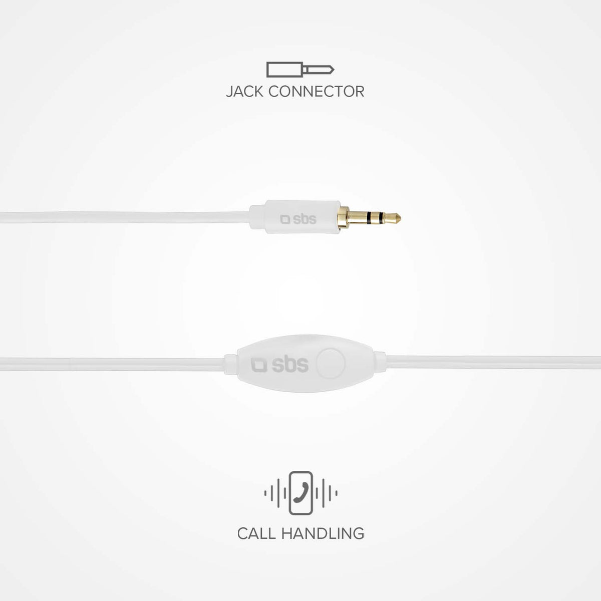 Auriculares in ear Studio Mix 10, jack 3,5 mm con micrófono y tecla de respuesta