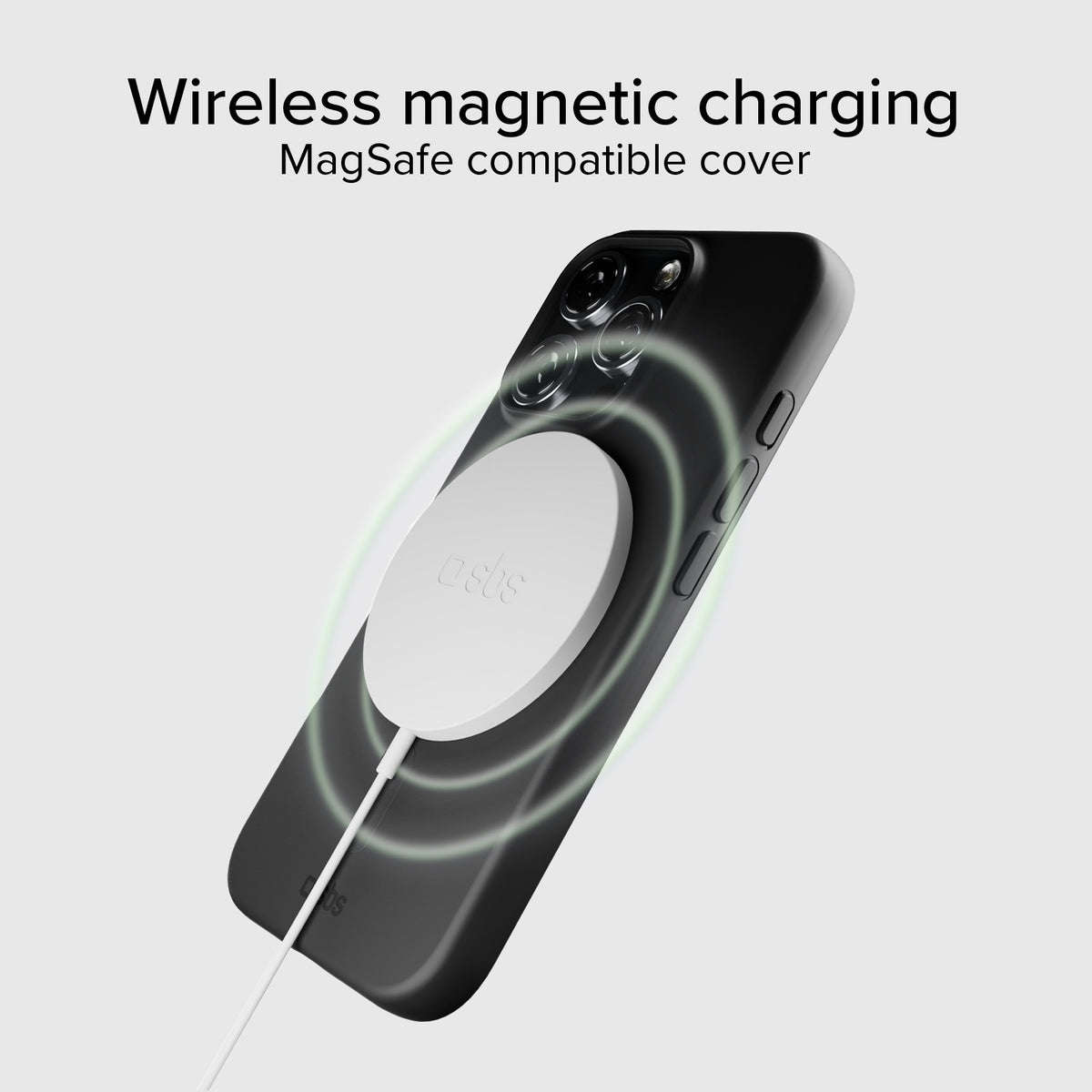 Instinct Mag - Coque compatible avec chargeur MagSafe pour iPhone 16 Pro Max