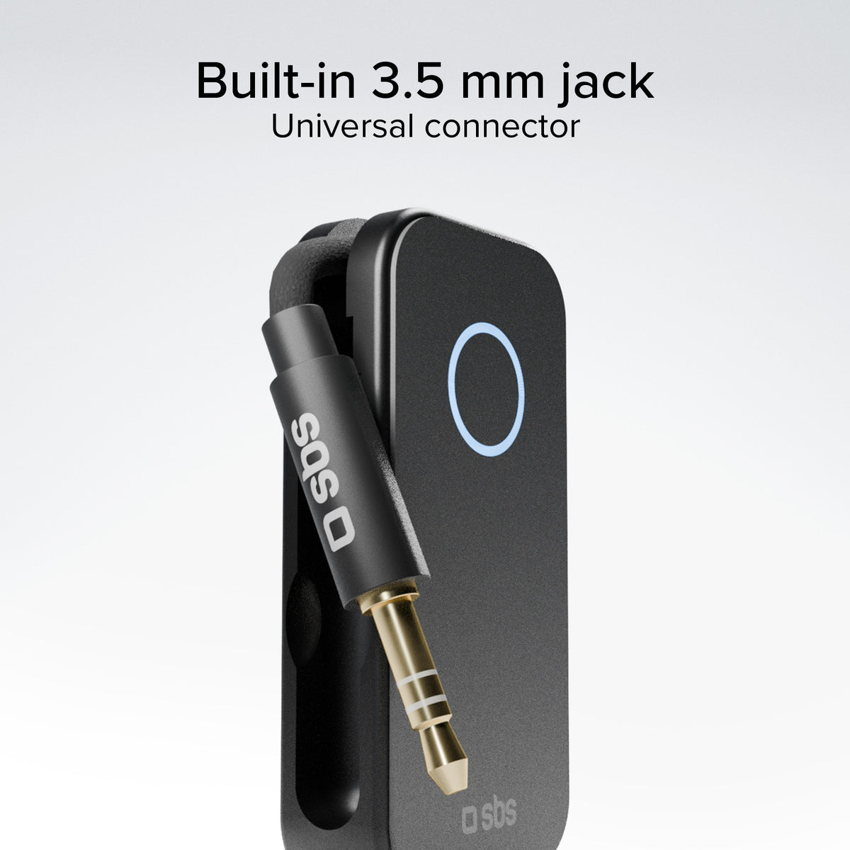 Kabelloser 2-in-1-Audioadapter RX/TX mit universellem 3,5 mm-Klinkenstecker