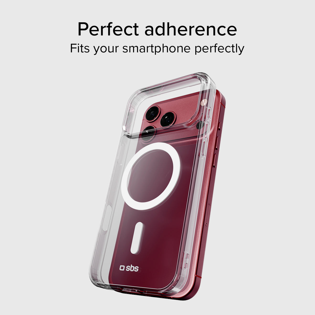 Transparent hard cover compatible with magnetic wireless charging for iPhone 18 Pro Max/17 Pro Max