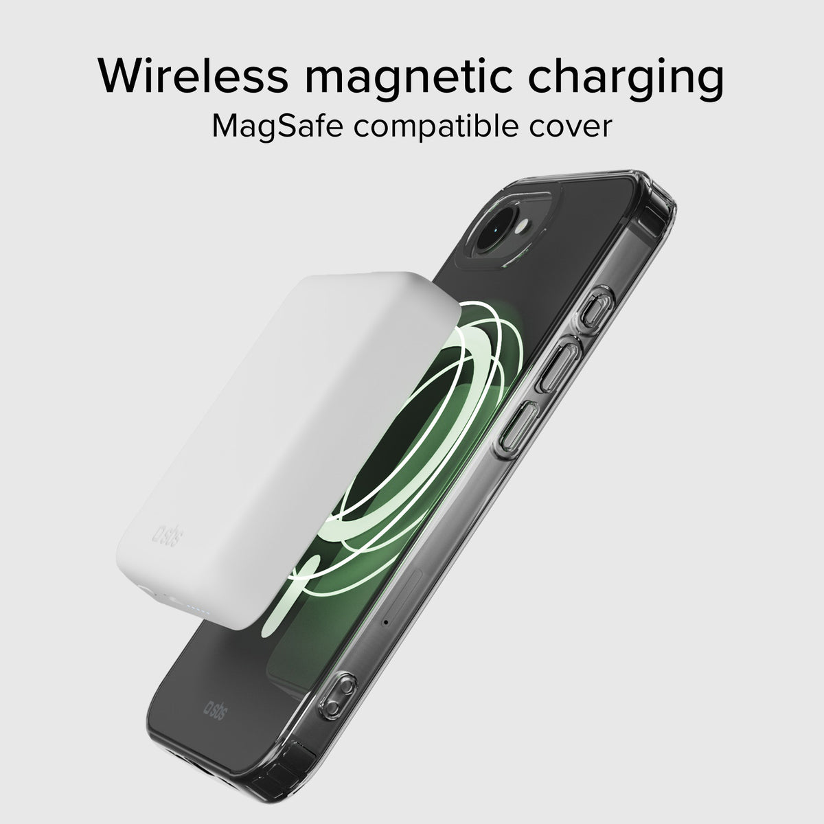 Funda rígida transp. carga MagSafe iPhone 17e/16e