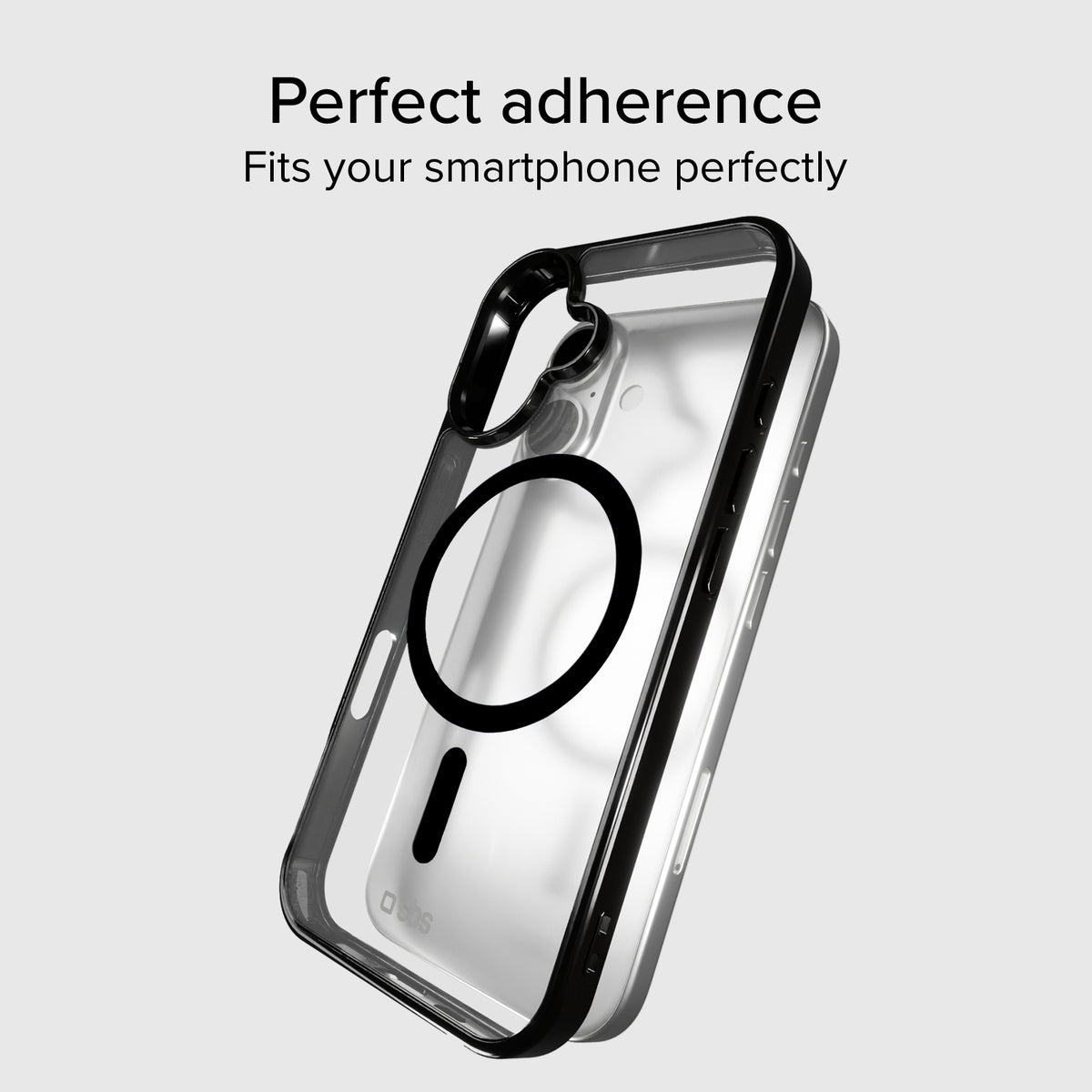 Cover for iPhone 16 Pro Max with coloured edges compatible with MagSafe charging