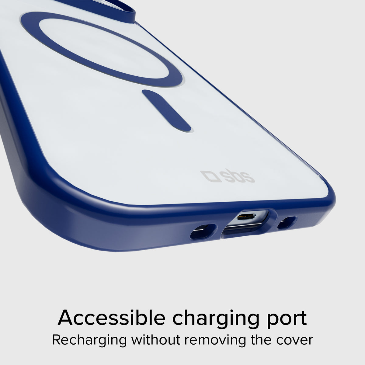 Case für iPhone Air mit farbigen Rändern, kompatibel mit MagSafe Aufladung