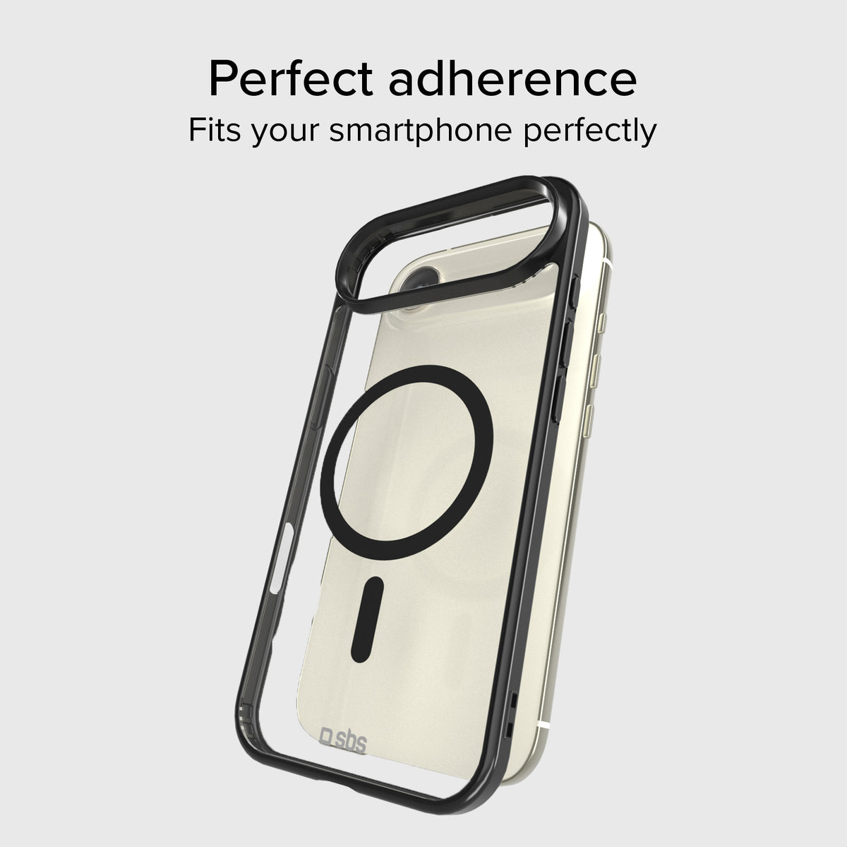 Case für iPhone Air mit farbigen Rändern, kompatibel mit MagSafe Aufladung