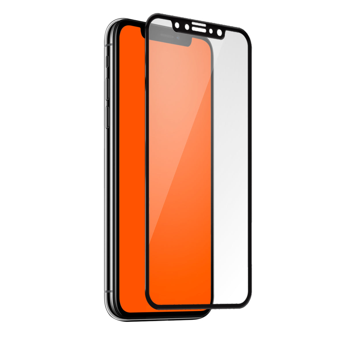 Glas Displayschutz 4D Ultra für iPhone XS/X