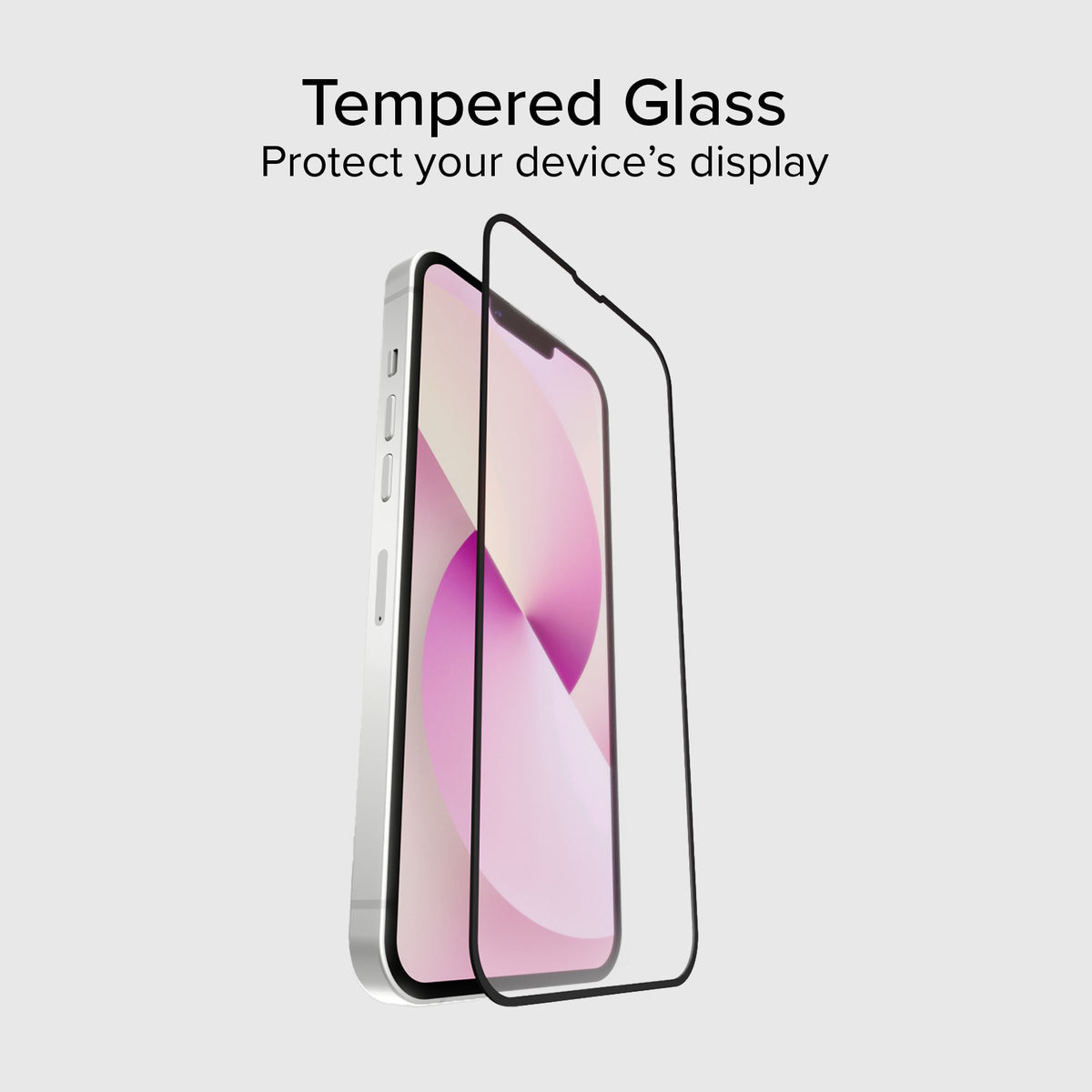 Glass screen protector Full Cover per iPhone iPhone 17e/16e/14/13 Pro/13