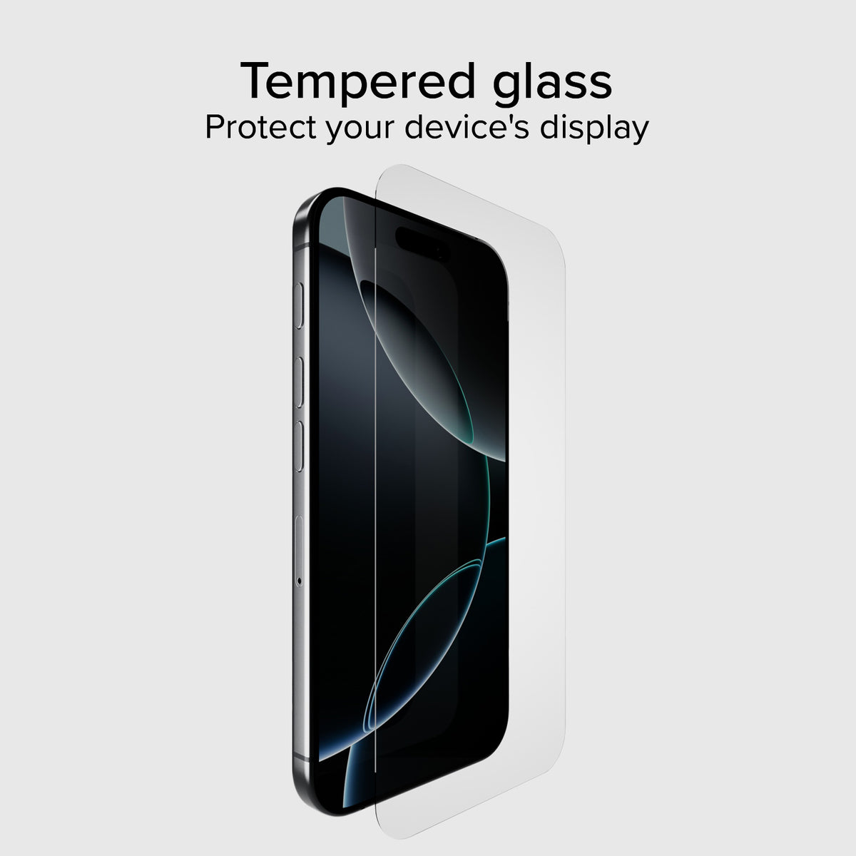 Glass screen protector for iPhone 16 Pro