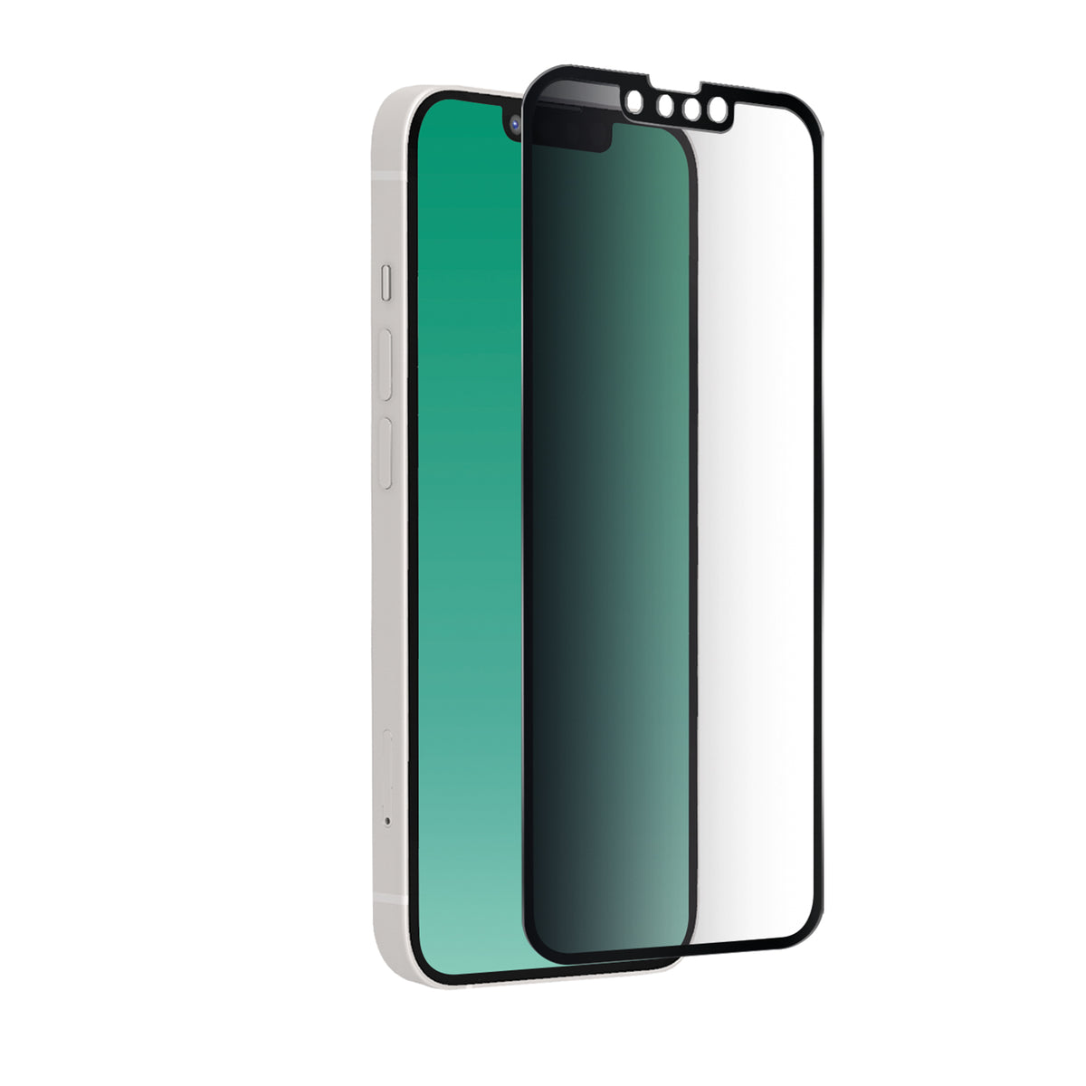 Bildschirmschutz aus Glas Full Cover Privacy für iPhone 13 Mini