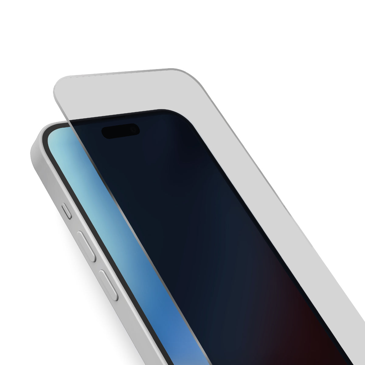 Glass screen protector Full Cover Privacy for iPhone 15 Plus