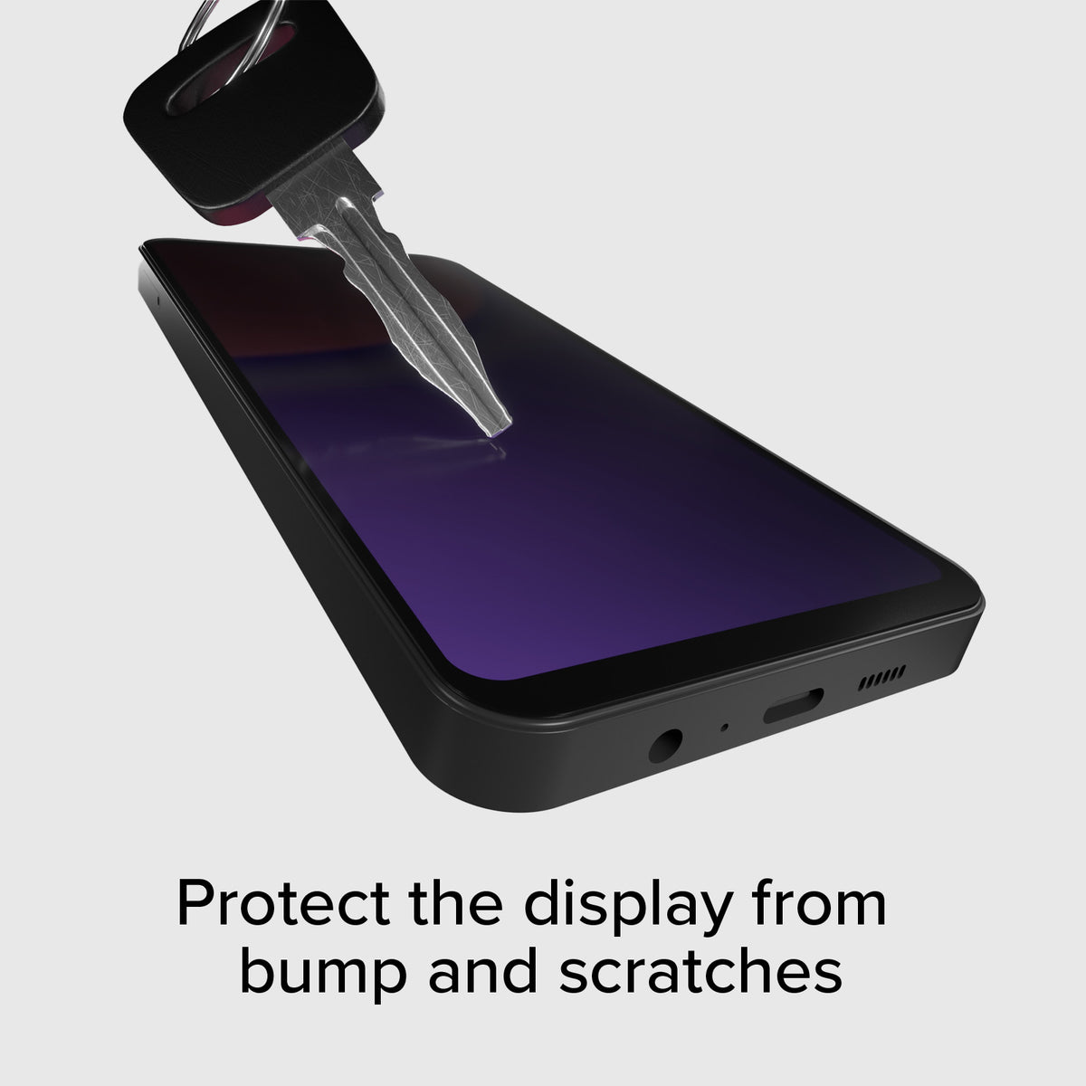 Glass screen protector Full Cover Privacy per Samsung A15