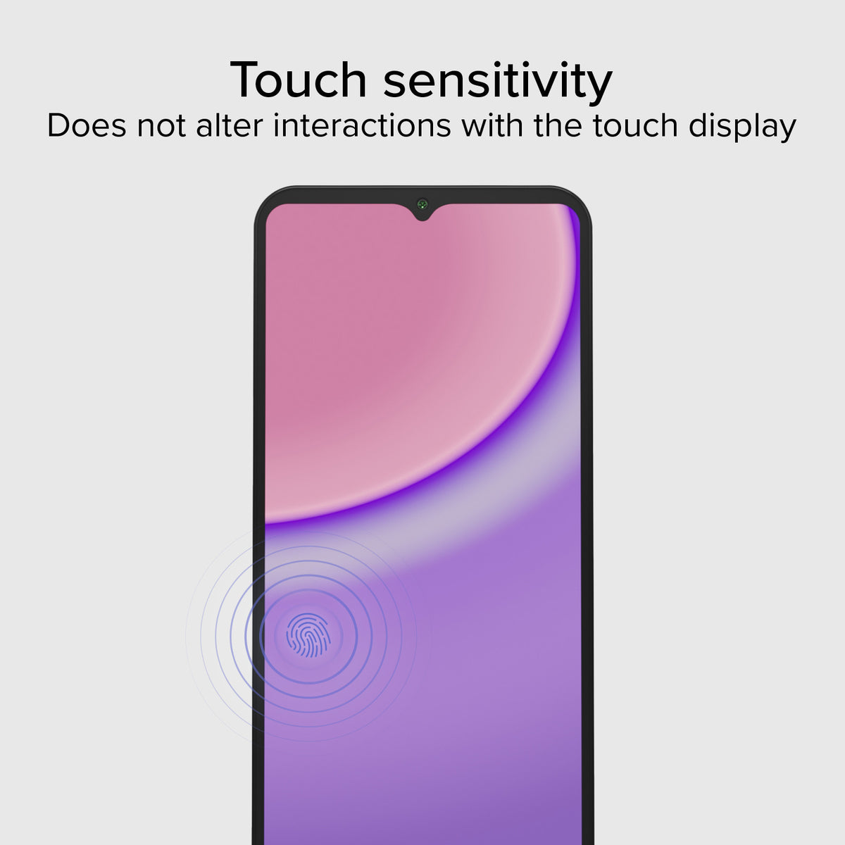 Glass screen protector Full Cover Privacy per Samsung A15