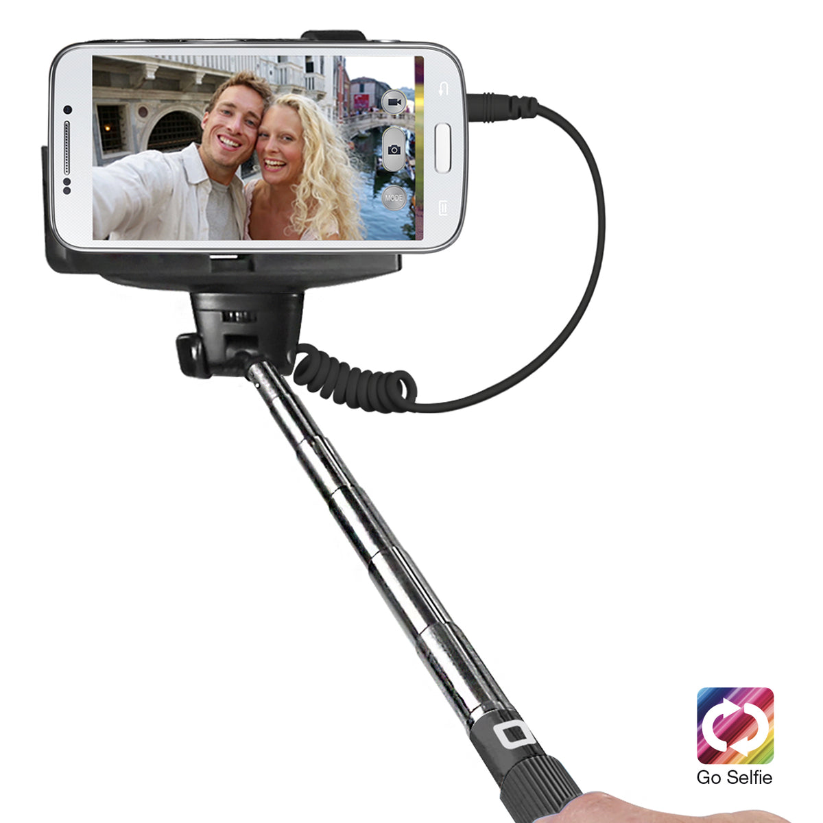 Selfie-Stange mit 3,5 mm Klinkenstecker