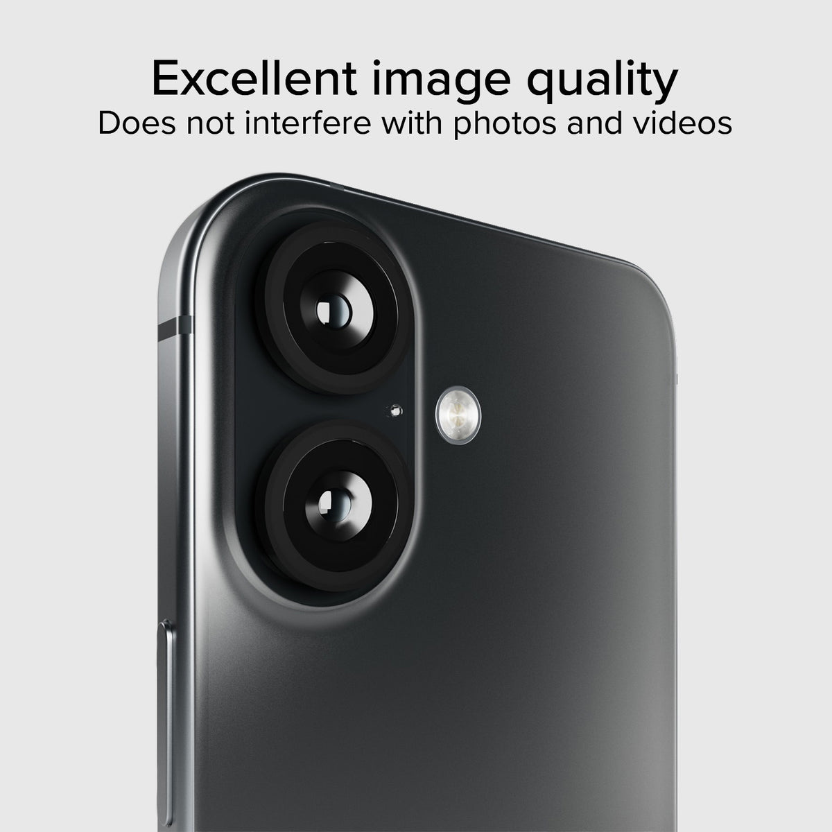 Single protective lenses for camera
